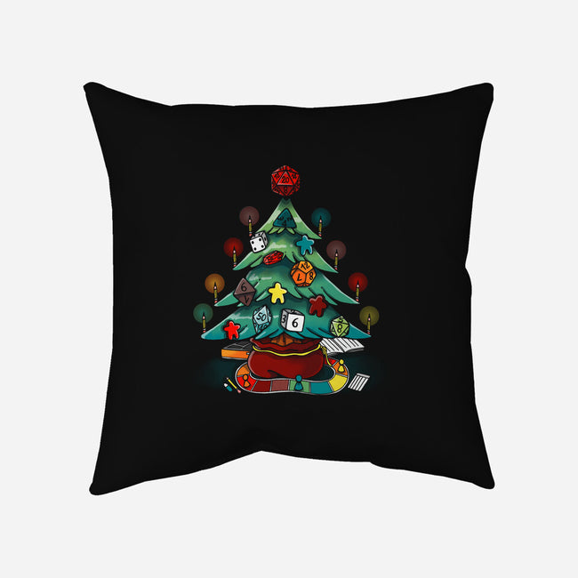 Game Christmas-none removable cover w insert throw pillow-Vallina84