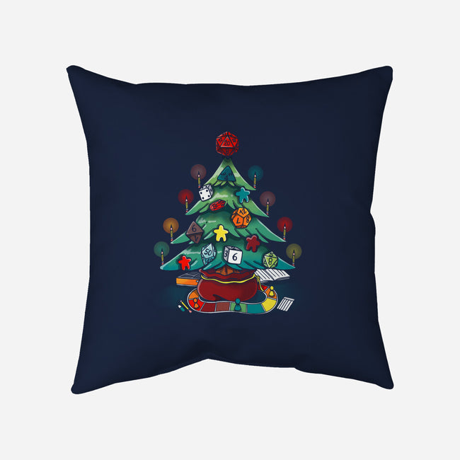 Game Christmas-none removable cover w insert throw pillow-Vallina84