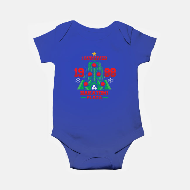 I Survived the Plaza-baby basic onesie-jrberger
