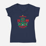 I Survived the Plaza-womens v-neck tee-jrberger