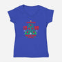 I Survived the Plaza-womens v-neck tee-jrberger
