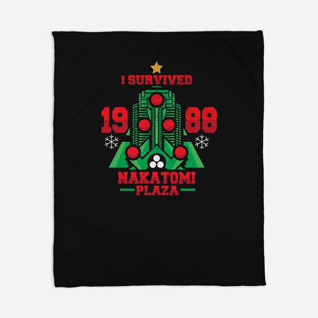 I Survived the Plaza-none fleece blanket-jrberger