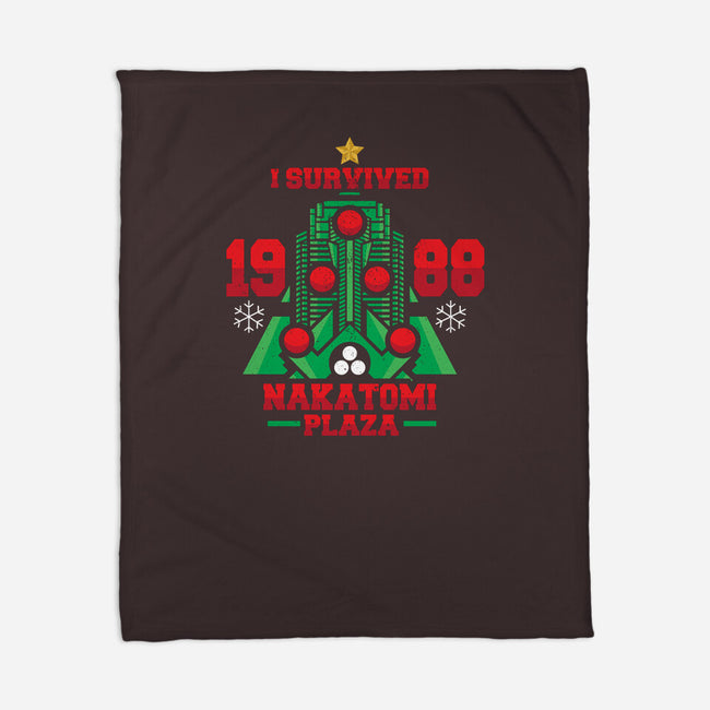 I Survived the Plaza-none fleece blanket-jrberger