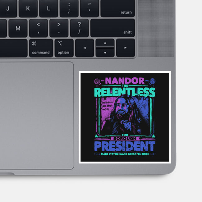 Nandor For Beep-none glossy sticker-teesgeex
