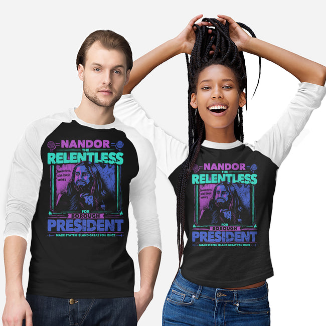Nandor For Beep-unisex baseball tee-teesgeex