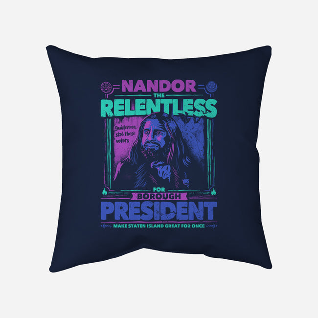 Nandor For Beep-none removable cover w insert throw pillow-teesgeex