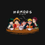 Heroes-none glossy sticker-Angel Rotten