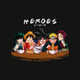 Heroes-baby basic onesie-Angel Rotten