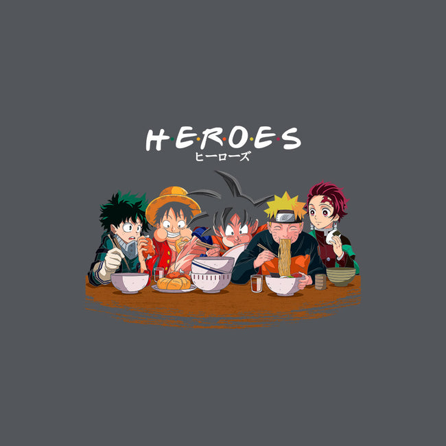 Heroes-mens heavyweight tee-Angel Rotten