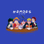 Heroes-baby basic tee-Angel Rotten