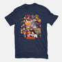 Heroes vs Villains-unisex basic tee-Angel Rotten