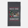 Not The Santa-none beach towel-Raffiti