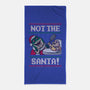 Not The Santa-none beach towel-Raffiti