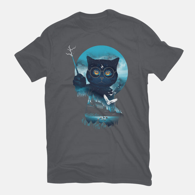 Furry Potter-unisex basic tee-dandingeroz