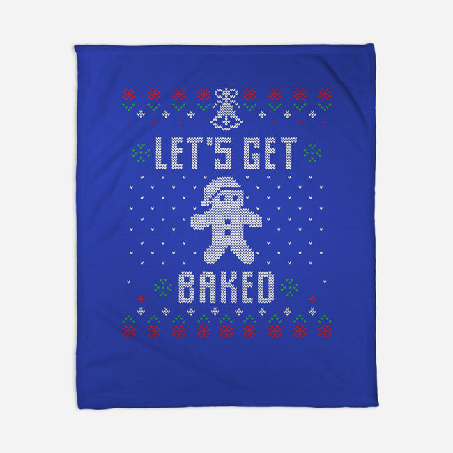Lets Get Baked-none fleece blanket-Sdarko