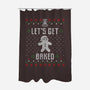 Lets Get Baked-none polyester shower curtain-Sdarko