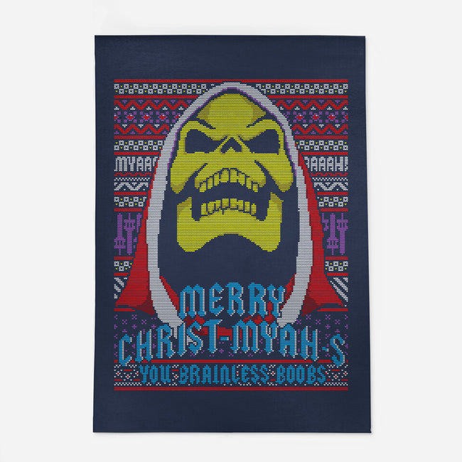 Merry Christ-Myah-s-none indoor rug-boltfromtheblue