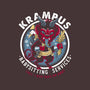 Krampus Babysitting Services-none stretched canvas-Nemons