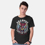 Krampus Babysitting Services-mens basic tee-Nemons