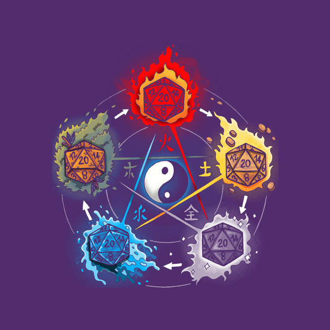 Dice Elements-mens premium tee-Vallina84