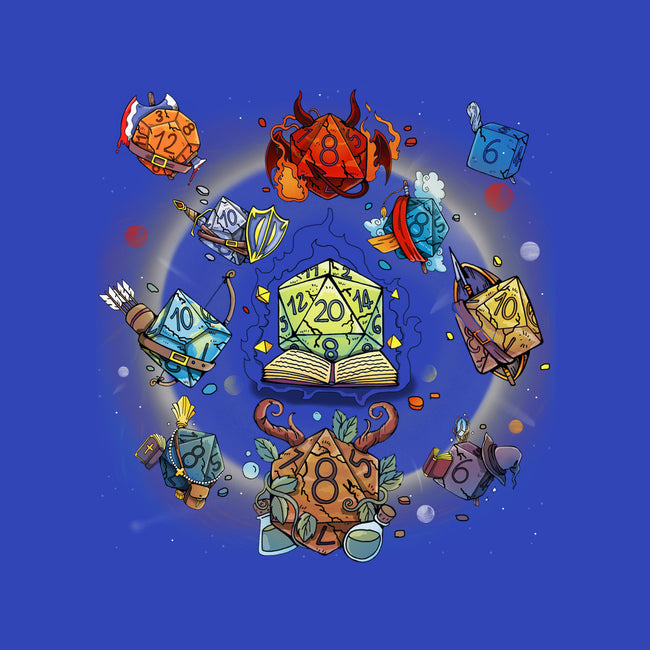 Black Hole Dice-mens basic tee-Vallina84