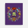 Black Hole Dice-none stretched canvas-Vallina84