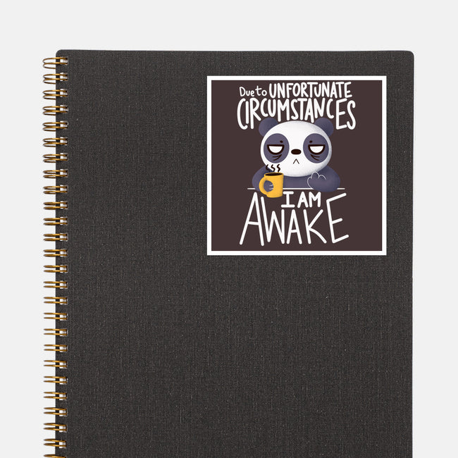 Morning Panda-none glossy sticker-TaylorRoss1