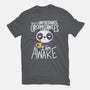 Morning Panda-womens fitted tee-TaylorRoss1