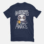 Morning Panda-womens fitted tee-TaylorRoss1