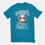 Morning Panda-mens premium tee-TaylorRoss1