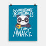 Morning Panda-none matte poster-TaylorRoss1