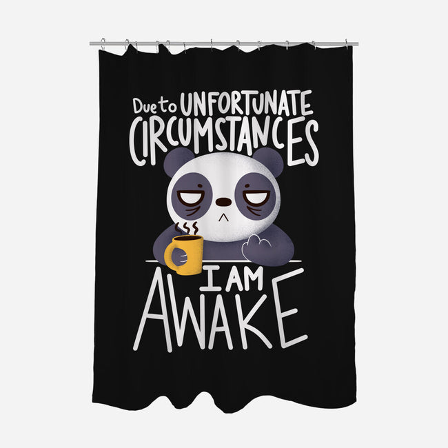 Morning Panda-none polyester shower curtain-TaylorRoss1