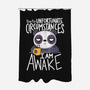 Morning Panda-none polyester shower curtain-TaylorRoss1