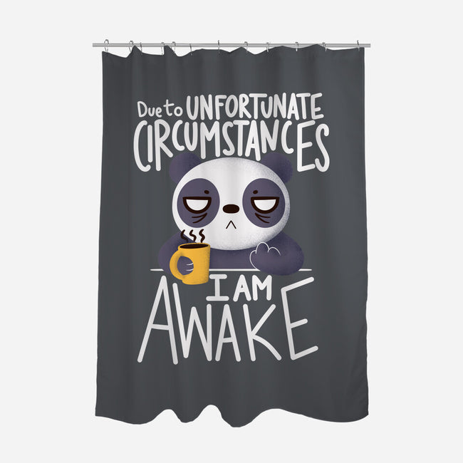 Morning Panda-none polyester shower curtain-TaylorRoss1
