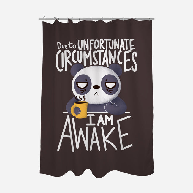 Morning Panda-none polyester shower curtain-TaylorRoss1
