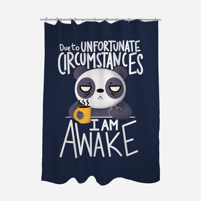 Morning Panda-none polyester shower curtain-TaylorRoss1