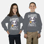 Morning Panda-youth crew neck sweatshirt-TaylorRoss1