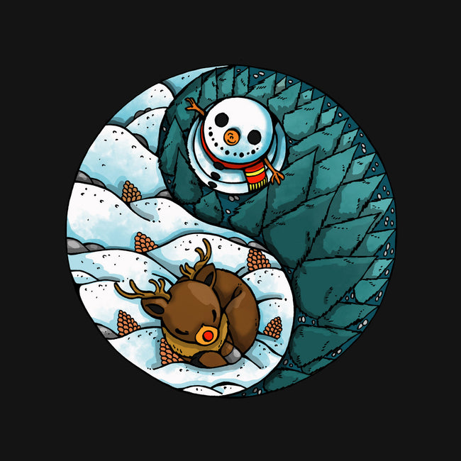 Yin Yang Winter-mens basic tee-Vallina84