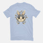 Bunny Of Leaves-womens fitted tee-NemiMakeit