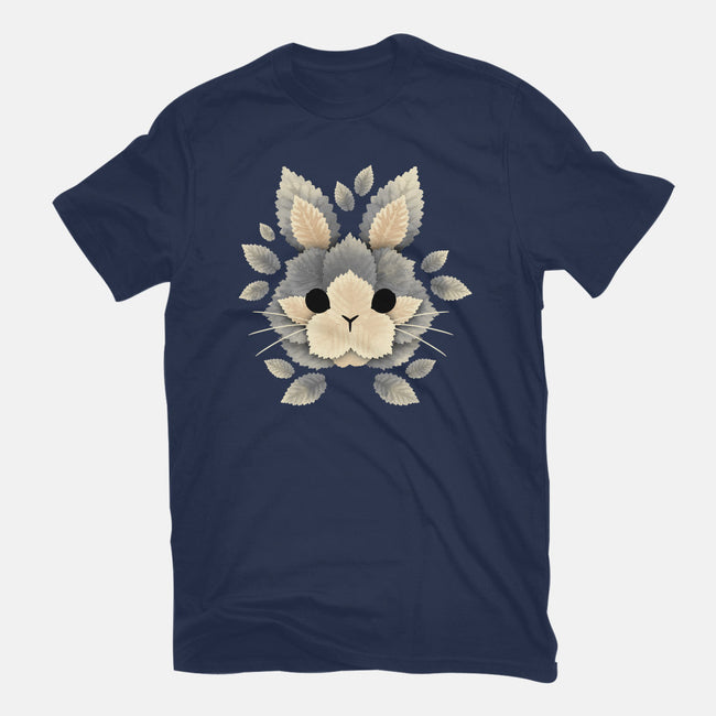 Bunny Of Leaves-youth basic tee-NemiMakeit