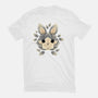 Bunny Of Leaves-unisex basic tee-NemiMakeit