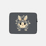Bunny Of Leaves-none zippered laptop sleeve-NemiMakeit