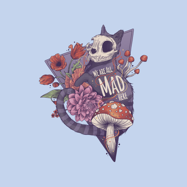 We Are All Mad Here-mens basic tee-Jess.Adams.Creates