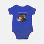 I'm Going On An Adventure-baby basic onesie-doodletoots