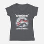 Death On Wheels-womens v-neck tee-Nemons