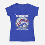 Death On Wheels-womens v-neck tee-Nemons