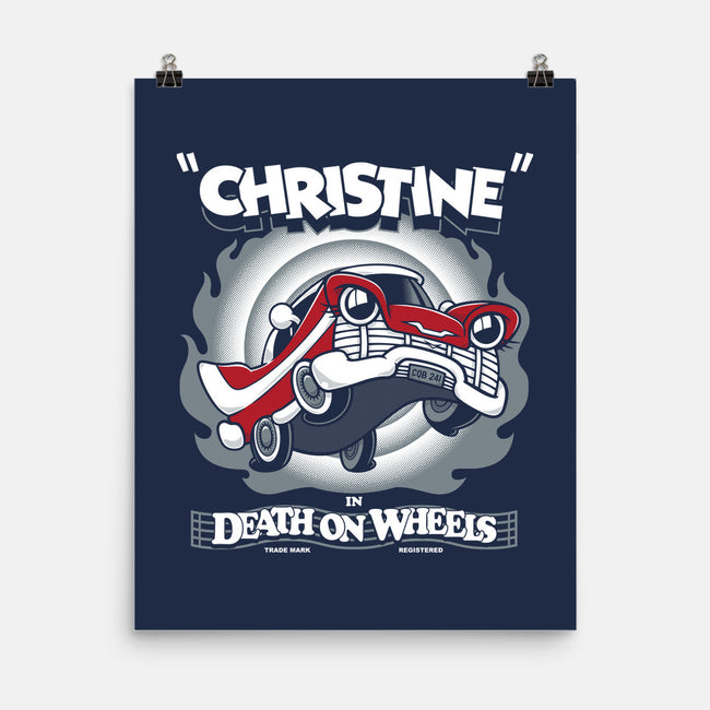 Death On Wheels-none matte poster-Nemons