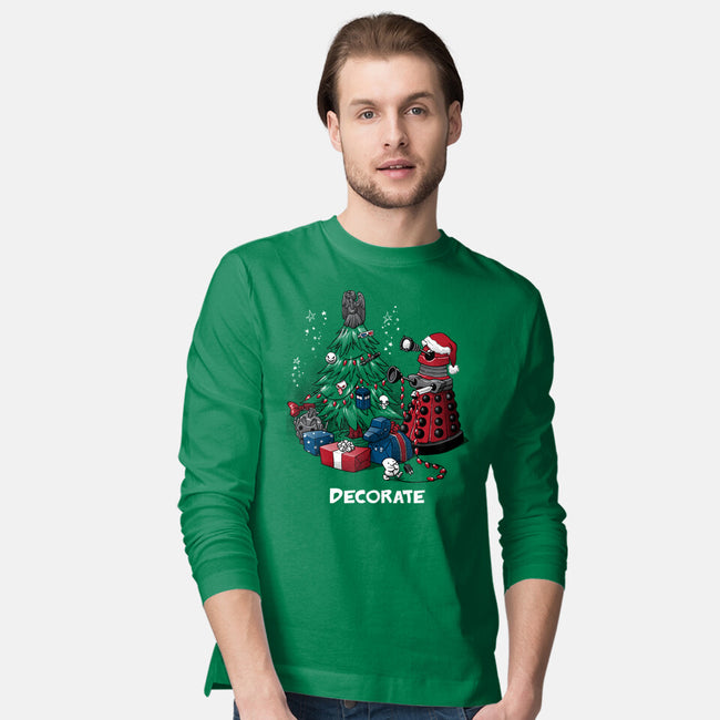 Decorate-mens long sleeved tee-DoOomcat