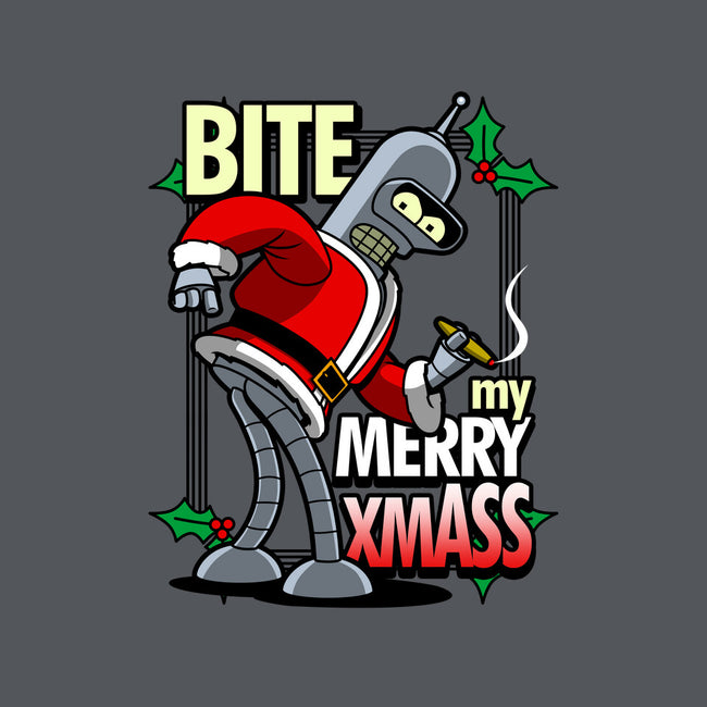 Bite my Merry XmASS-none glossy sticker-Boggs Nicolas
