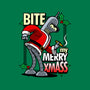 Bite my Merry XmASS-none polyester shower curtain-Boggs Nicolas